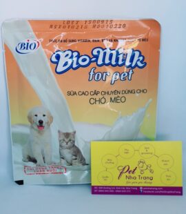 Sữa bổ sung dinh dưỡng cho chó mèo Bio-milk Pet Nha Trang