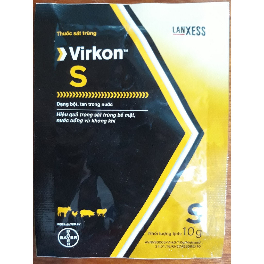 Bột Vệ Sinh Sát Trùng Diệt Khuẩn Virkon Pet Nha Trang