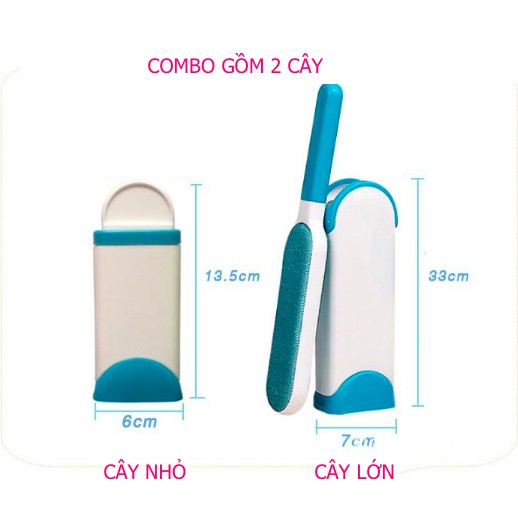 Cây Lăn Lông Chó Mèo Tĩnh Điện Cao Cấp Pet Nha Trang
